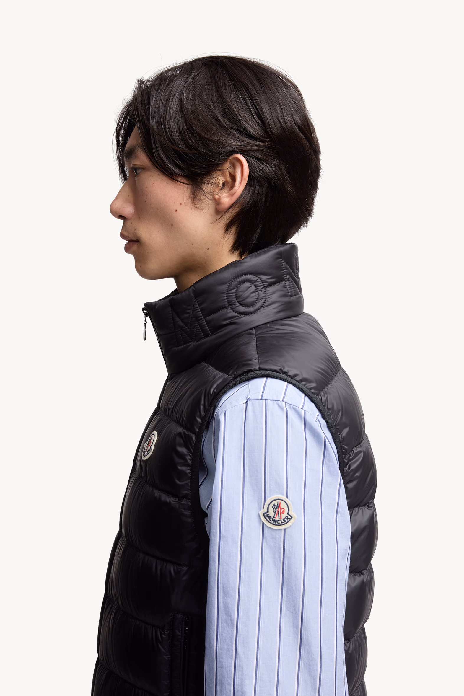 Rocoque Down Vest Men Black Moncler 4